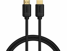 Baseus HDMI - HDMI kábel 0,75 m čierny (WKGQ030101)