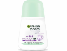 Garnier GARNIER_6in1 Protection 48h Skin And Clothes Roll-On Antiperspirant Roll-on Floral Fresh 50ml