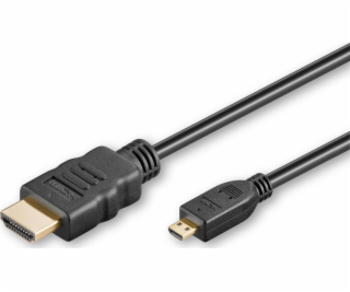 MicroConnect HDMI Micro - HDMI kabel 5m černý (HDM19195V2...