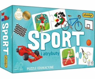 Kukuryku Puzzle Sporty a atributy