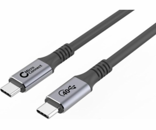 MicroConnect USB kabel USB-C – USB-C 1,2 m černý (USB4CC1)