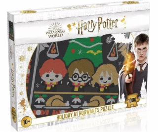 Vítězné tahy Puzzle 1000 Harry Potter Vánoční skokan 1