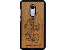 SmartWoods Case Dřevěný Bear Case pro Xiaomi Redmi Note 4