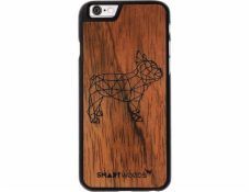 SmartWoods Case Frenchie Wooden Case pro Huawei P10 Lite