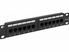 Delta Patch panel 12x RJ-45 (PP10-12/RJ)