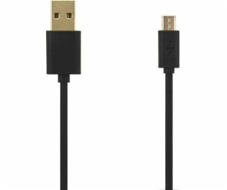 Xiaomi USB-A - microUSB USB kabel 1,1 m černý (21942)