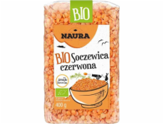 Naura BIO červená čočka 400g