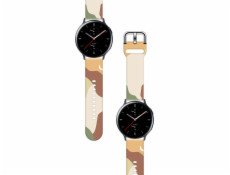 Hurtel Strap Camo Band pro Samsung Galaxy Watch 46mm silikonový řemínek Camo Watch náramek (16)