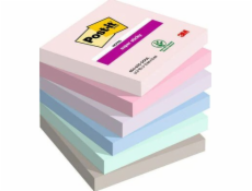 Post-It 3M Post-it® Super Sticky Notes, SOULFUL, 76x76mm, 6x90 karet.