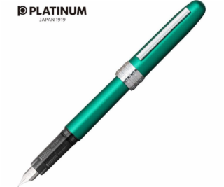 Platinum Plnicí pero Platinum Plaisir Teal Green, M, matn...