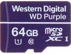 Karta WD Purple MicroSDXC 64 GB Class 10 UHS-I/U1 (SD-MICRO-10/64-WD)