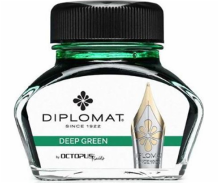 Diplomat inkoust Diplo Octopus 30 ml skleněný tmavě zelený