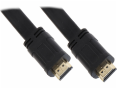 HDMI - HDMI kabel 5m černý (HDMI-5.0-FL)