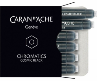 Caran d`Arche Chromatics černé inkoustové cartridge, 6 kusů