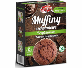 Celiko Čokoládové muffiny s pudinkovým krémem 310g