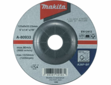 Makita Brusný kotouč na kov 125x6mm A36P A-80933