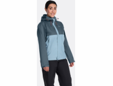 Rab Dámská Downpour Eco Bunda Wmns Orion Blue/Citadel velikost XS (QWG-83)