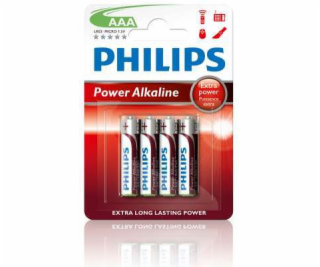 Baterie Philips AAA / R03 4 ks.