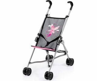 Panenka Bayer Bayer Design buggy šedá / růžová - 30566AA