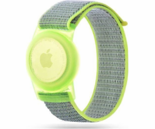 Tech-Protect TECH-PROTECT NYLON PRO DĚTI APPLE AIRTAG LIME