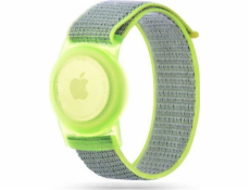 Tech-Protect TECH-PROTECT NYLON PRO DĚTI APPLE AIRTAG LIME