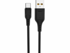 Denmen USB-A – USB-C kabel USB 2 m černý (D23T)