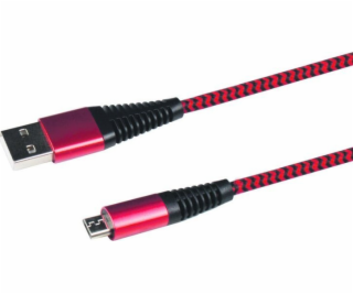 USB kabel 2GO 2GO USB Ladekabel - rot - 100cm pro Micro-USB