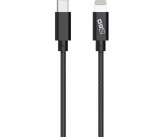 USB kabel 2GO 2GO USB Ladekabel-MFI zert anthrazit-100cm ...