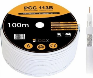 Libox SAT koaxiální kabel PCC113B CPR - 100m NOVÝ LIBOX