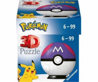  3D Puzzle Ball Pokémon Master Ball