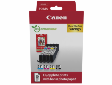 Canon CLI-581 BK/C/M/Y Photo Value Pack