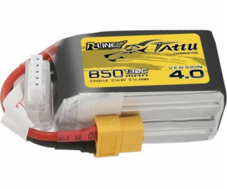 Batéria Tattu Tattu R-Line 850mAh 14,8 V 130C 4S1P XT60