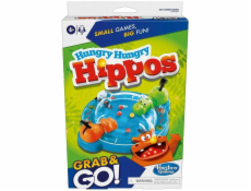 Stalo žaidimas Hasbro HUNGRY HIPPOS GRAB&GO F8255BAL