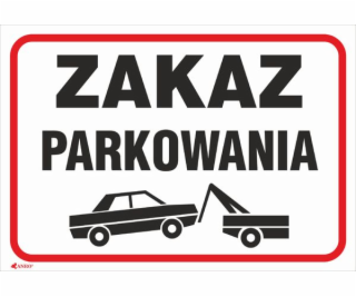 Značka ANRO Zákaz parkování (89/L/P)