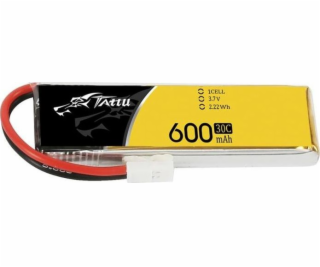 Batéria Tattu Tattu 600mAh 3,7 V 30C 1S1P Molex (1ks)