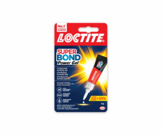 Kontaktní lepidlo Loctite Super Bond Power Gel, 4 g