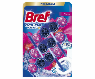 Bref WC blok Color Aktiv Fresh Flower 3x50g