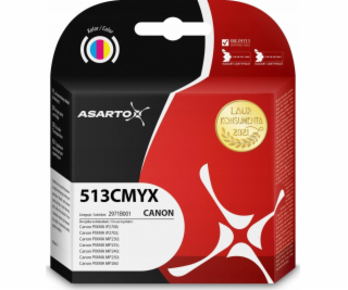 Inkoust Asarto  pro Canon 513CMYX | 2971B001 | 12ml | barva