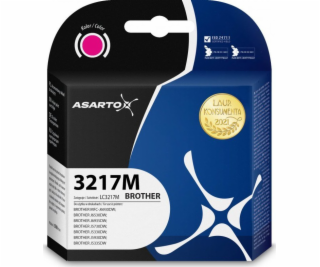 Inkoust Asarto  pro Brother 3217MN | LC3217M | 550 stran ...