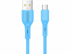 Joyroom USB kábel JOYROOM CABLE FAREBNÝ MICRO 1M MODRÁ, S-M357S