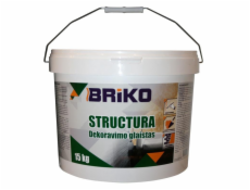 Zdobící tmel Briko Structura, bílý, 15 kg