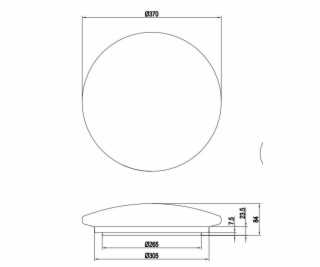 Šviestuvas plafonas Reality Terra R67471100, 15 W, 3000 °K