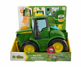 Žaislinis traktorius John Deere KEY N GO JOHNNY 47500