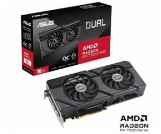 ASUS DUAL RX 7900 GRE O16G 16GB/256-bit GDDR6 HDMI 3xDP