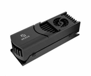 AKASA chladič SSD Gecko Pro LX, Active Cooling for M.2 NV...