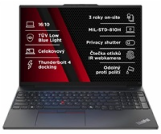 LENOVO NTB ThinkPad E16 G2 - Ultra5 125U,16  WUXGA,16GB,5...