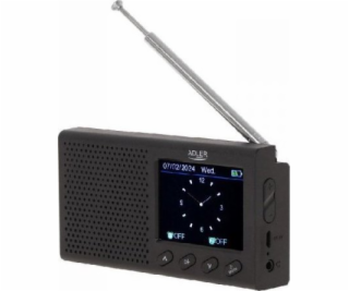 ADLER AD 1198, FM Prenosné BT rádio