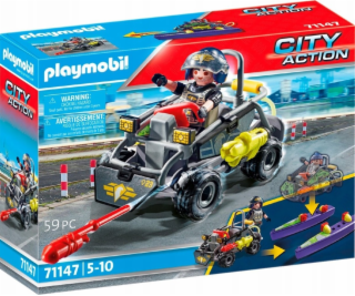  71147 City Action SWAT Multi-Terrain Quad stavební hračka