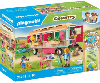 PLAYMOBIL 71441 Country Útulná kavárna se stavebním přívě...