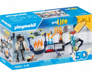 PLAYMOBIL 71450 City Life Researchers s roboty, stavebnice